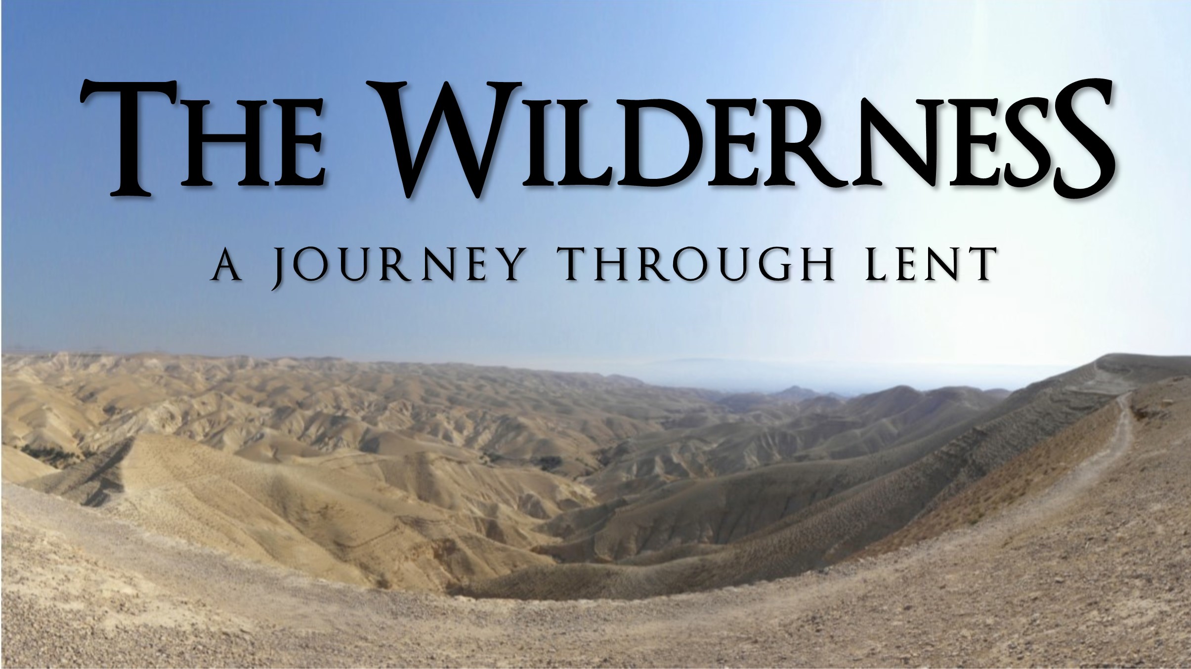 The Wilderness: Trust and Manna